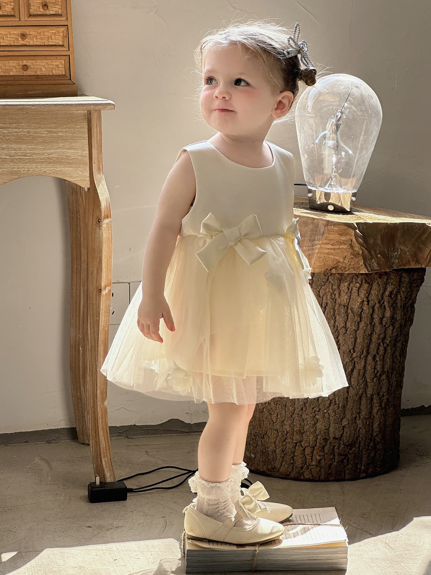 Girls Princess Dress 2026 Summer New Baby Birthday Tutu Dress 1st Birthday Gown Toddler Korean Style Dress