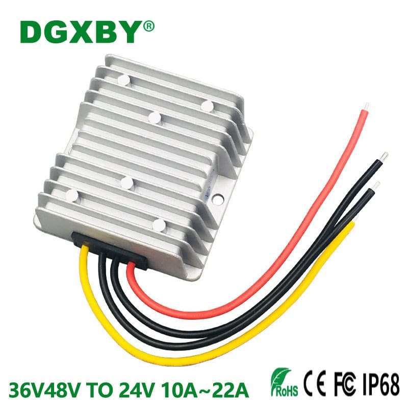 36V48V to 24V10A15A20A Step-Down Power Converter 30-60V to 24V DC Power Regulator