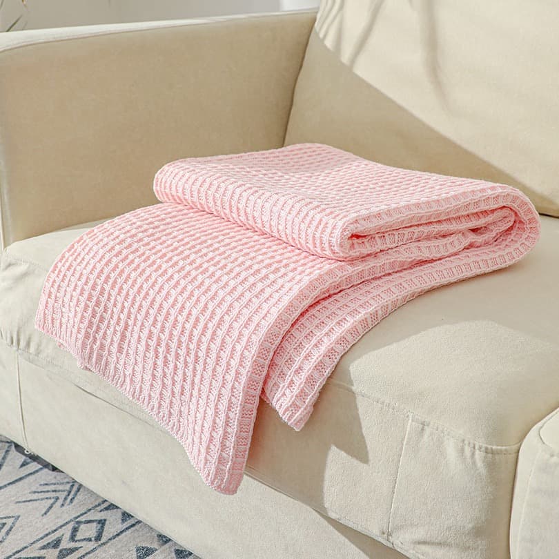 New Sofa Throw Blanket Summer Knitted Blanket Office Nap Blanket Air Conditioning Blanket Waffle Throw Drop Shipping
