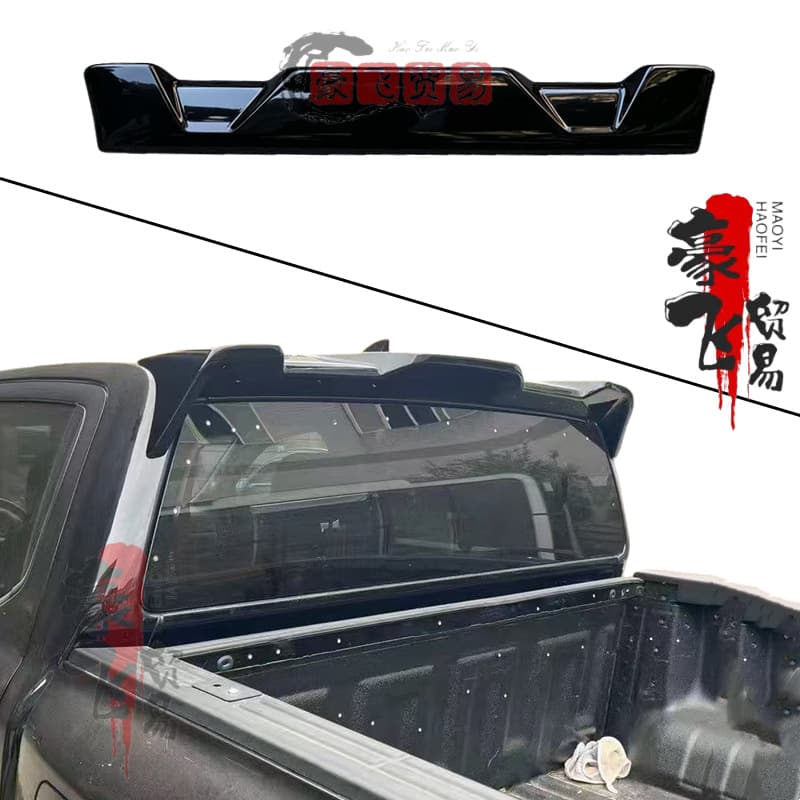 Suitable for 23-25 new Ford Ranger rear wing Ranger T9 modified sports punch-free roof fixed wing
