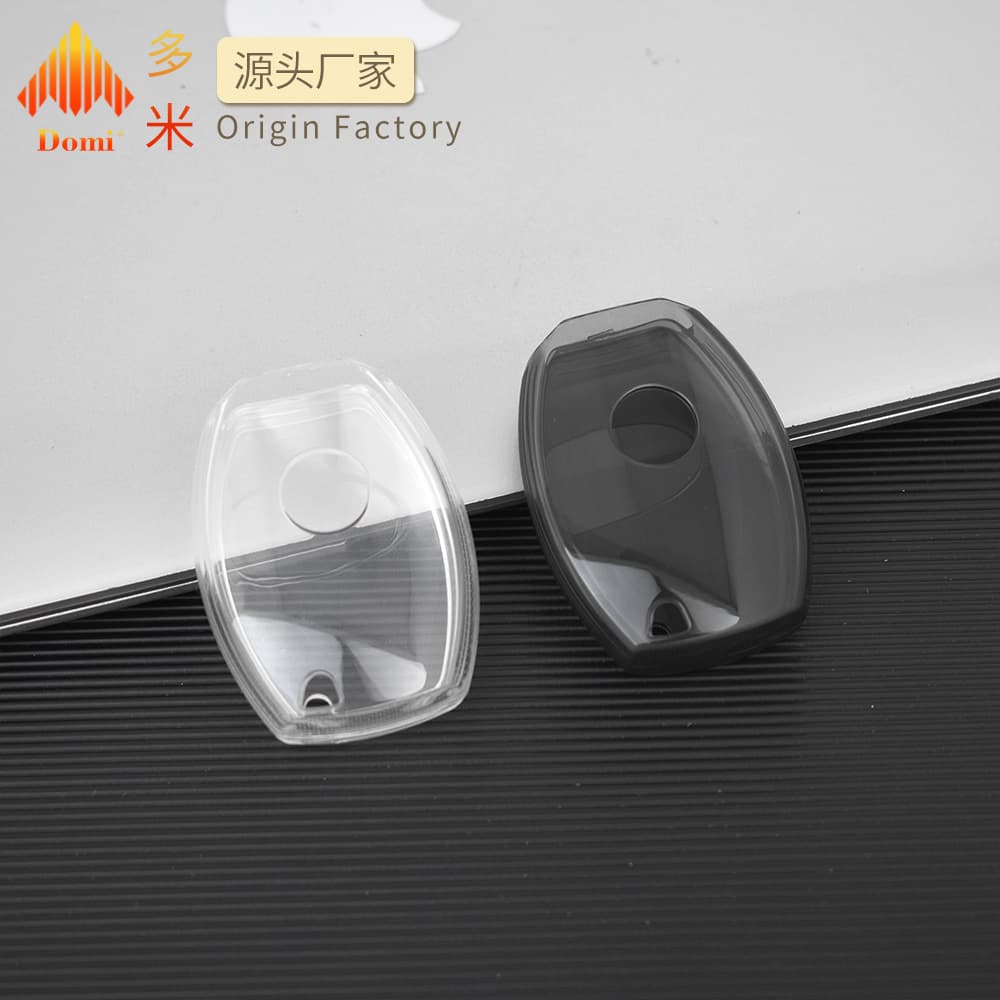 Transparent Car Key Cover for Mercedes-Benz A/S Class Automobile Key Shell in Stock Simple Style TPU Material Customizable