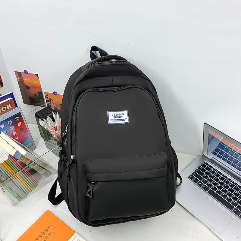 Japanese Style Large Capacity Lightweight Casual Minimalist Versatile Middle School Student Cross-border Wholesale High School Student Backpack