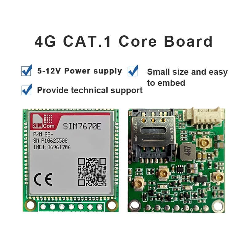 SIM7670E SIM7670NA SIM7670G Global Version IoT Module Core Board Feihong