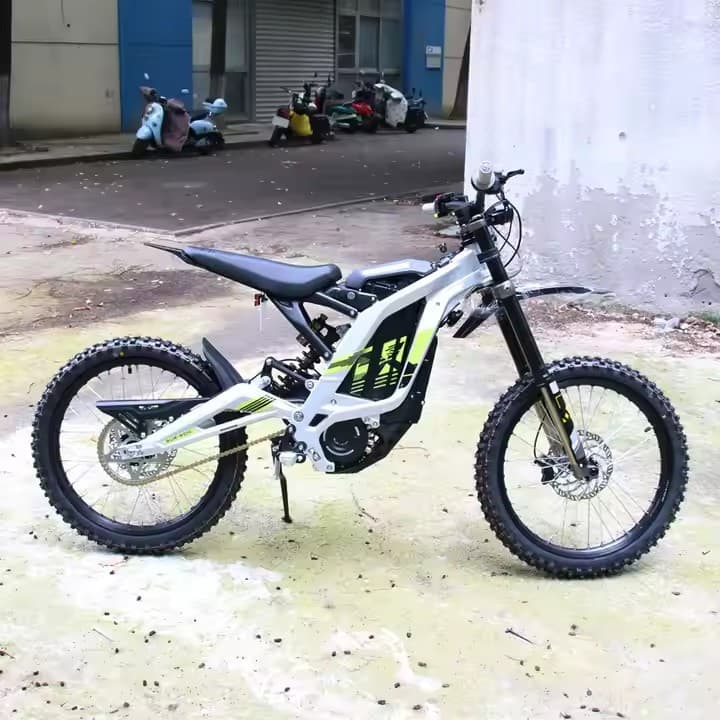 Cross-border Export 60V Qiulong X Phantom Edition Electric Off-Road Motorcycle Two-Wheel Off-Road Electric Motorcycle