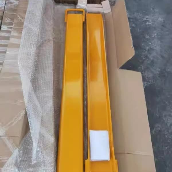 EX Type Forklift Extension Sleeve Forklift Extension Arm Extended Fork Bracket Rider Forklift Tooth Sleeve Forklift Extension Sleeve