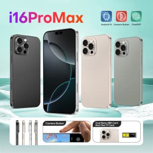 New i16ProMax Cross-Border Phone 6.73-Inch Full Netcom 5G In-Stock Foreign Trade Smart Android Phone