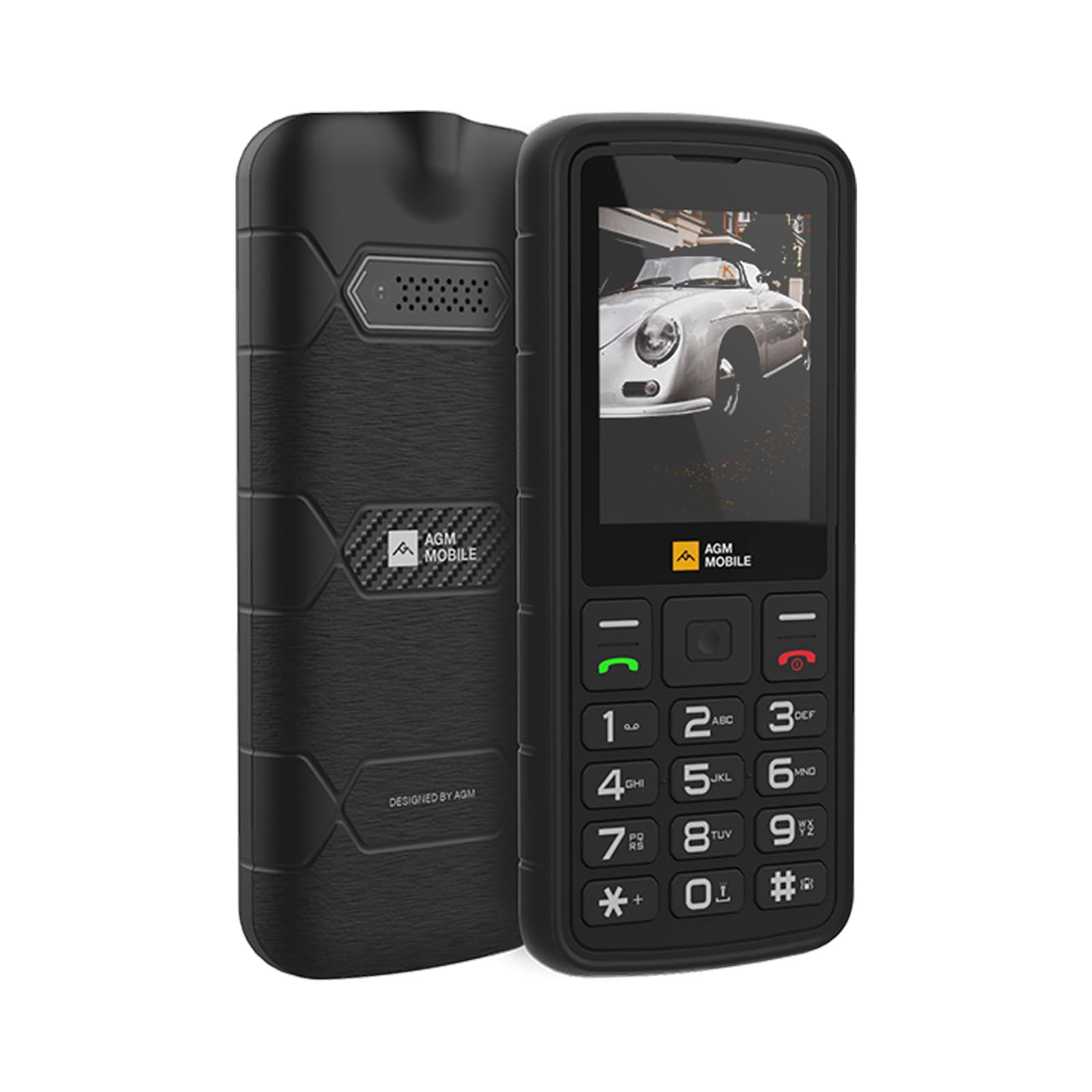 AGM M9 2G/4G Version Smart Lightweight Keyboard Feature Phone High Cost-Effectiveness Hong Kong Delivery