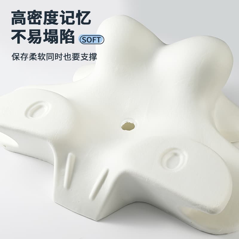 Night Owl Stomach Sleeping Cervical and Lumbar Support Memory Foam Pillow Phone Pillow Adult Backrest Cushion Bedside Pillow