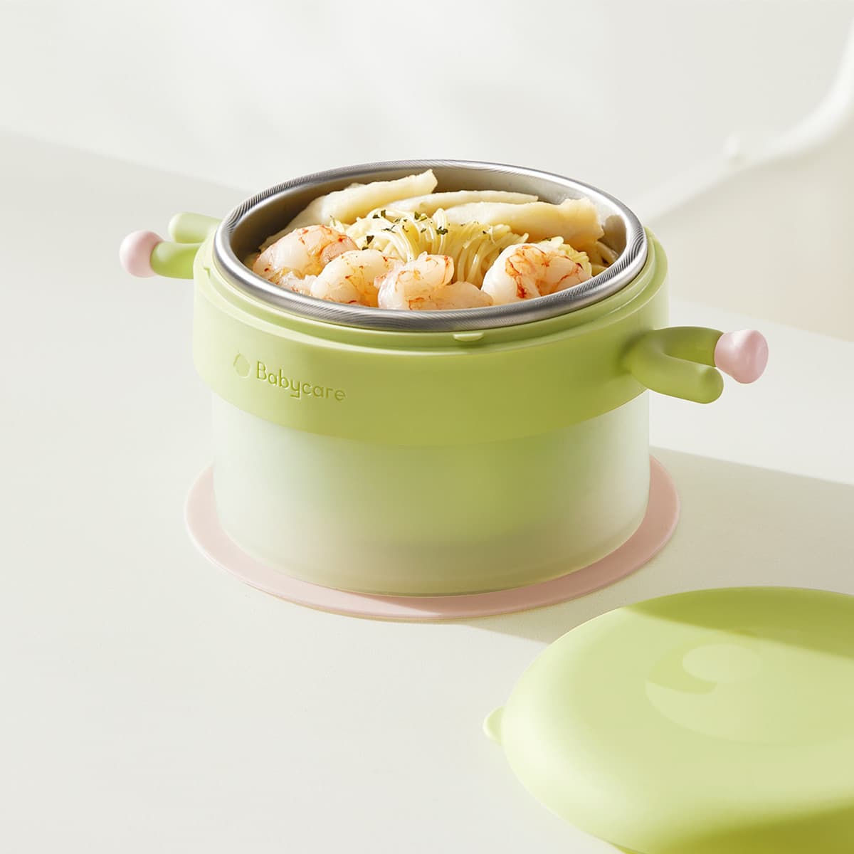Babycare Feeding Bowl, Children's Anti-Fall Heat-Proof Water-Filled Insulated Bowl, Infant Baby Tableware, Constant Temperature Bowl