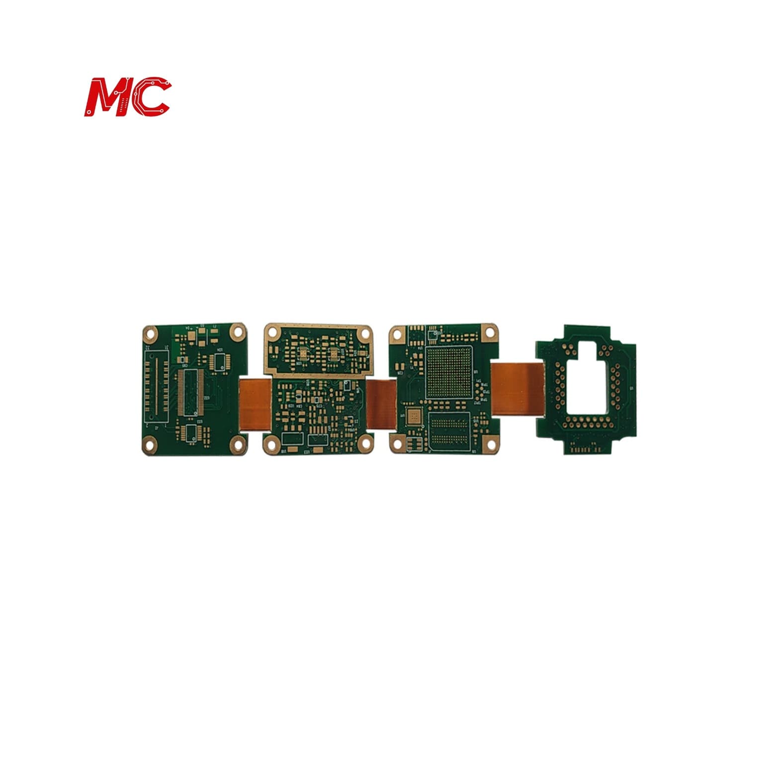 FR-4 Material Double-Sided PCB Board Processing for Small Appliances, Green Solder Mask, Immersion Gold Finish PCB Circuit Board