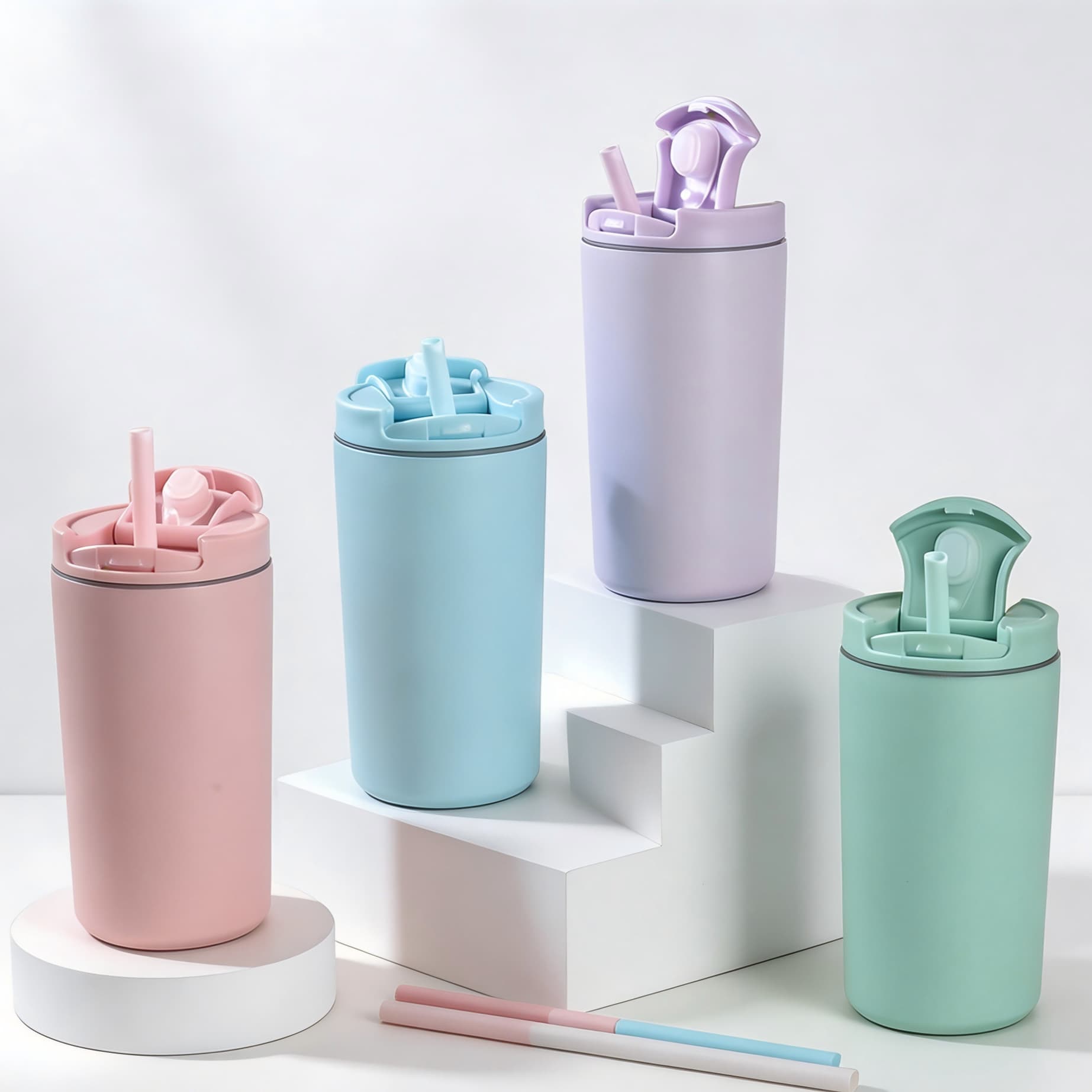 Cross-border mini coffee cup 304 stainless steel portable thermos cup 12oz portable car direct drinking pocket cup wholesale