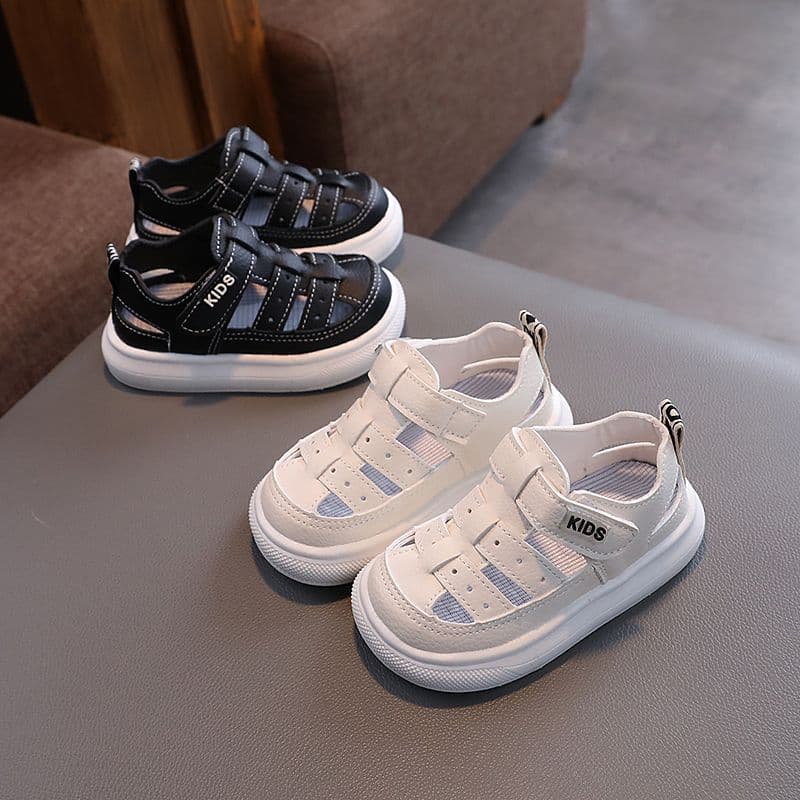 Baby 1-3-6 Years Old Summer Sandals Boys Toddler Walking Shoes Soft Sole Children Anti-Slip Function Shoes Girls Beach Sandals