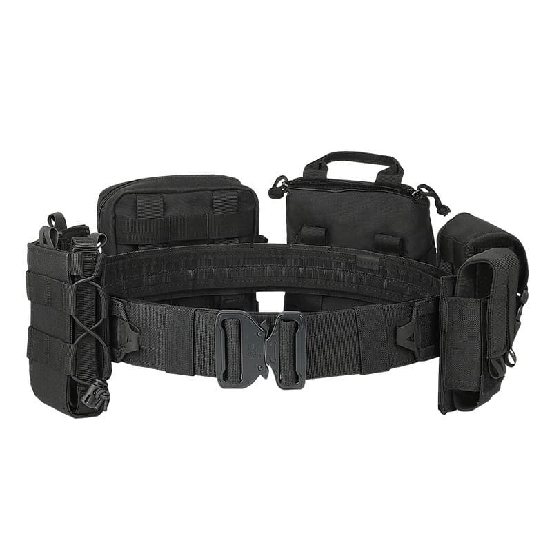Cross-border Tactical Belt Waist Pack Outdoor Patrol Multifunctional 8-Piece Set CS Field Training Waistband