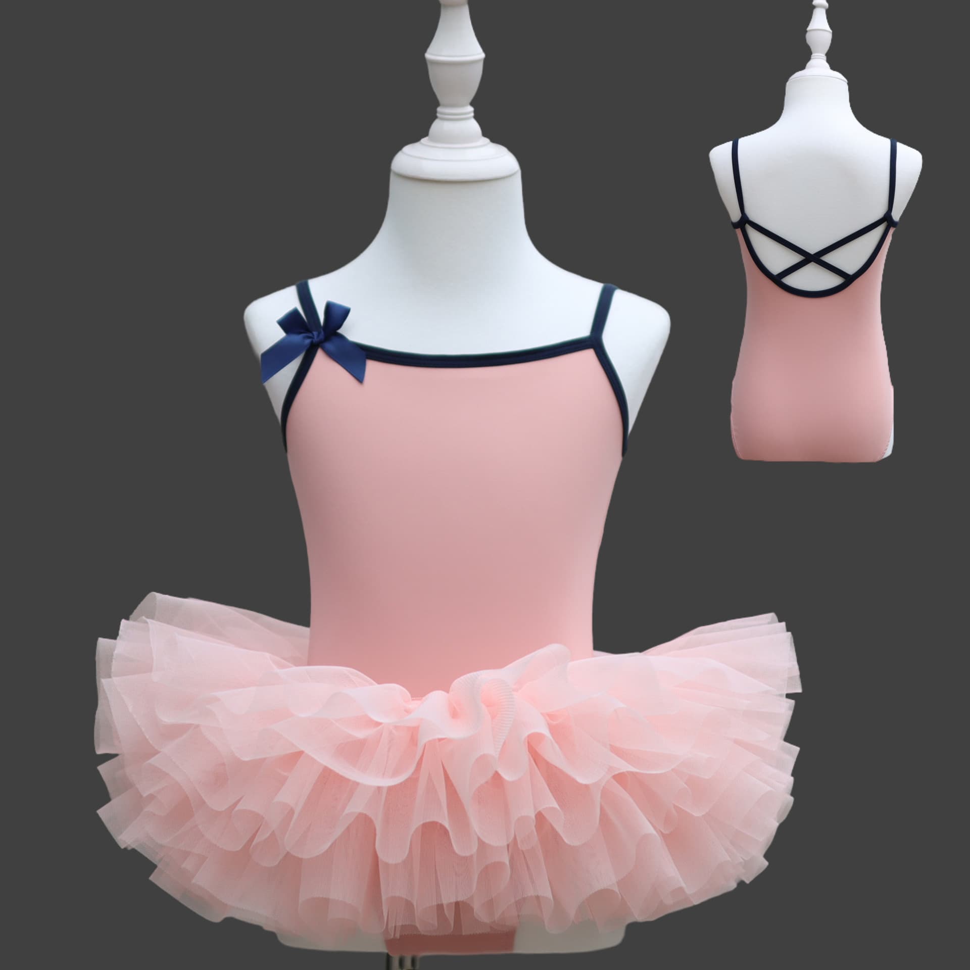 Children's Dance Leotard for Girls, Summer Tank Top Chinese Dance Bodysuit, Ballet Dress for Exam Performance