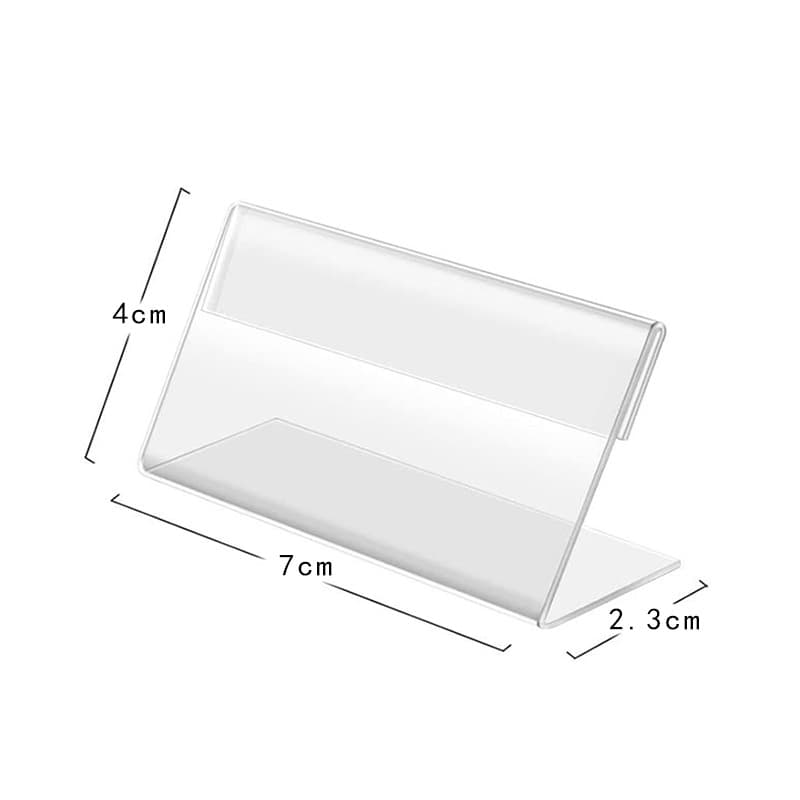 Cross-Border Mini Display Stands, 7x4cm Desktop Price Tag and Card Holders