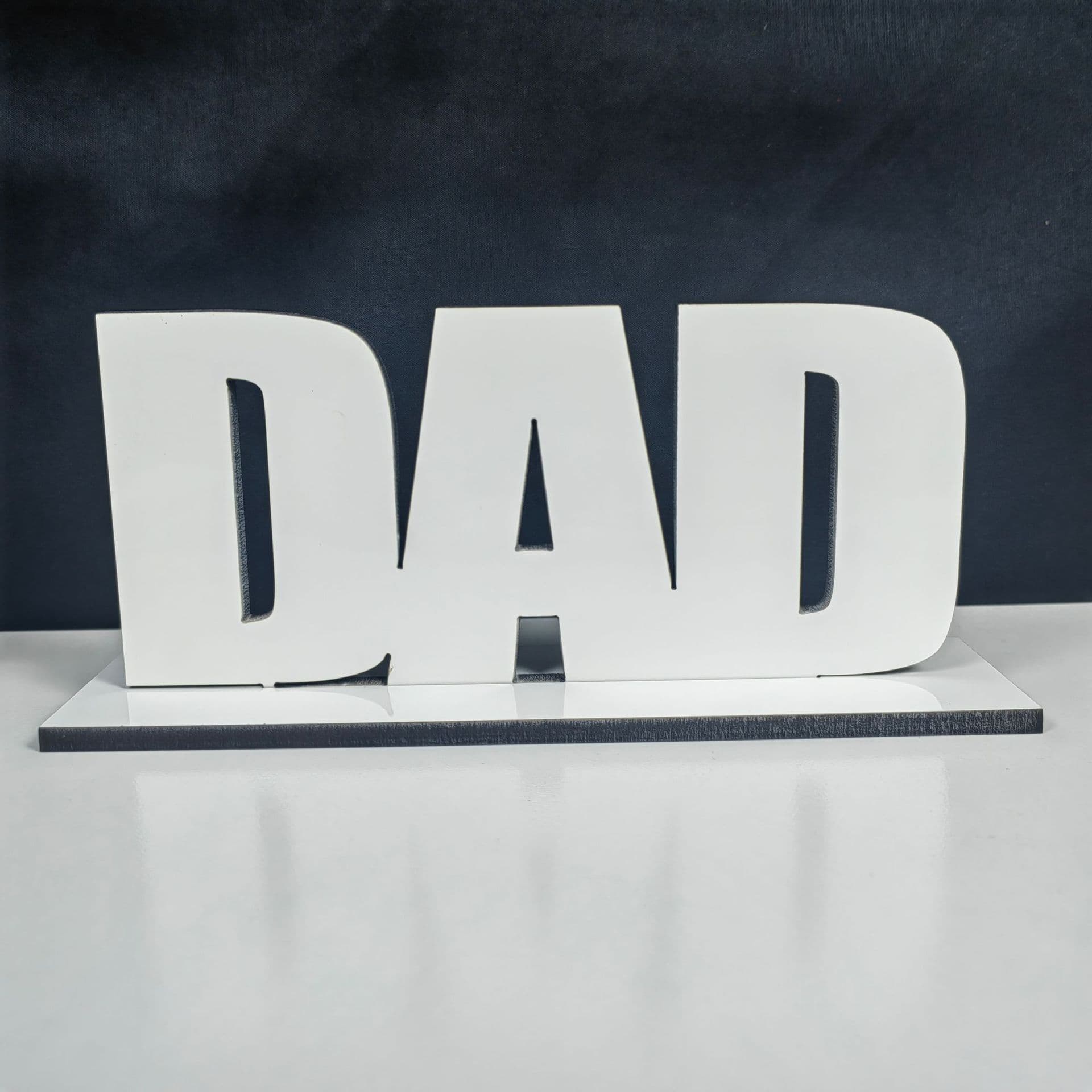 Father's Day gift DAD table photo plate Heat transfer photo frame Father's Day DADDY ornament Cross-border gift
