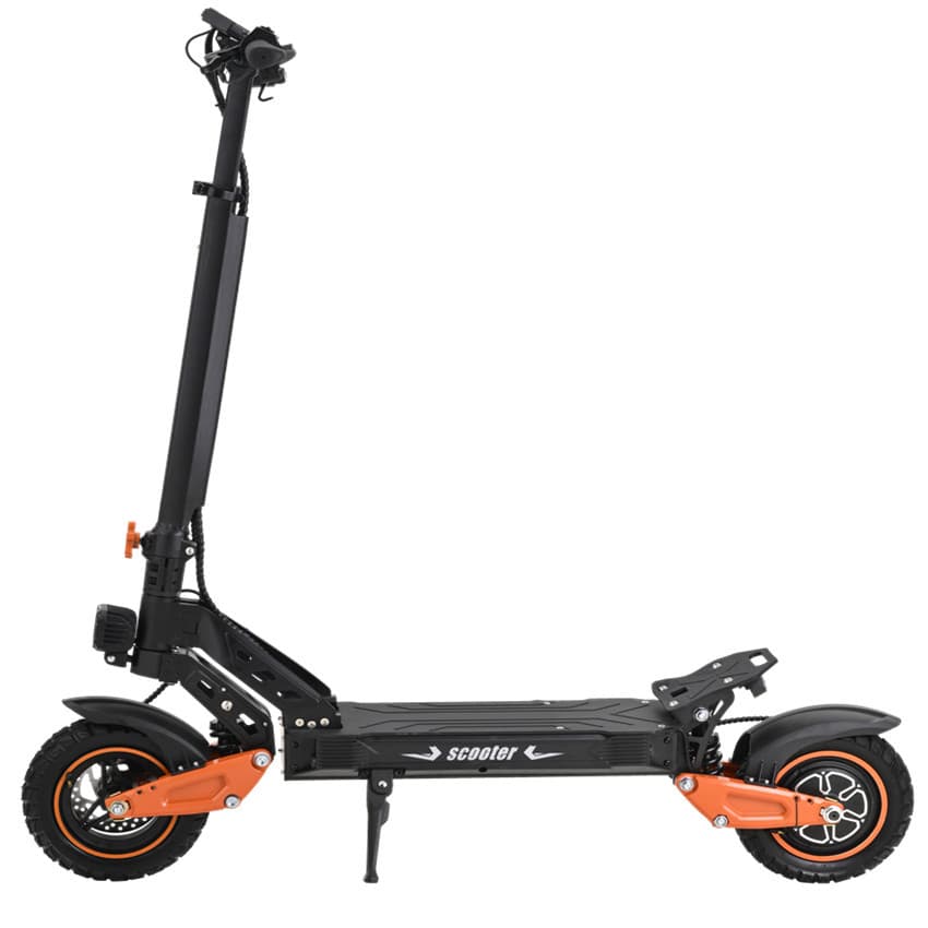 New Off-Road Electric Scooter with Seat, Foldable E-bike for Commuting, Small Two-Wheel Mini Electric Vehicle