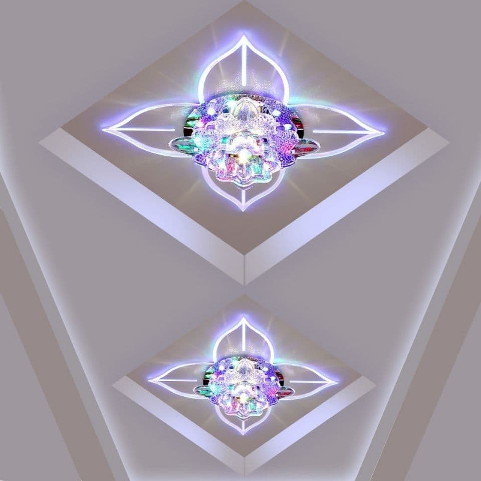LED Corridor Light, Hallway Light, Porch Light, Modern Minimalist Entrance Light, Crystal Ceiling Spotlight, Aisle Light