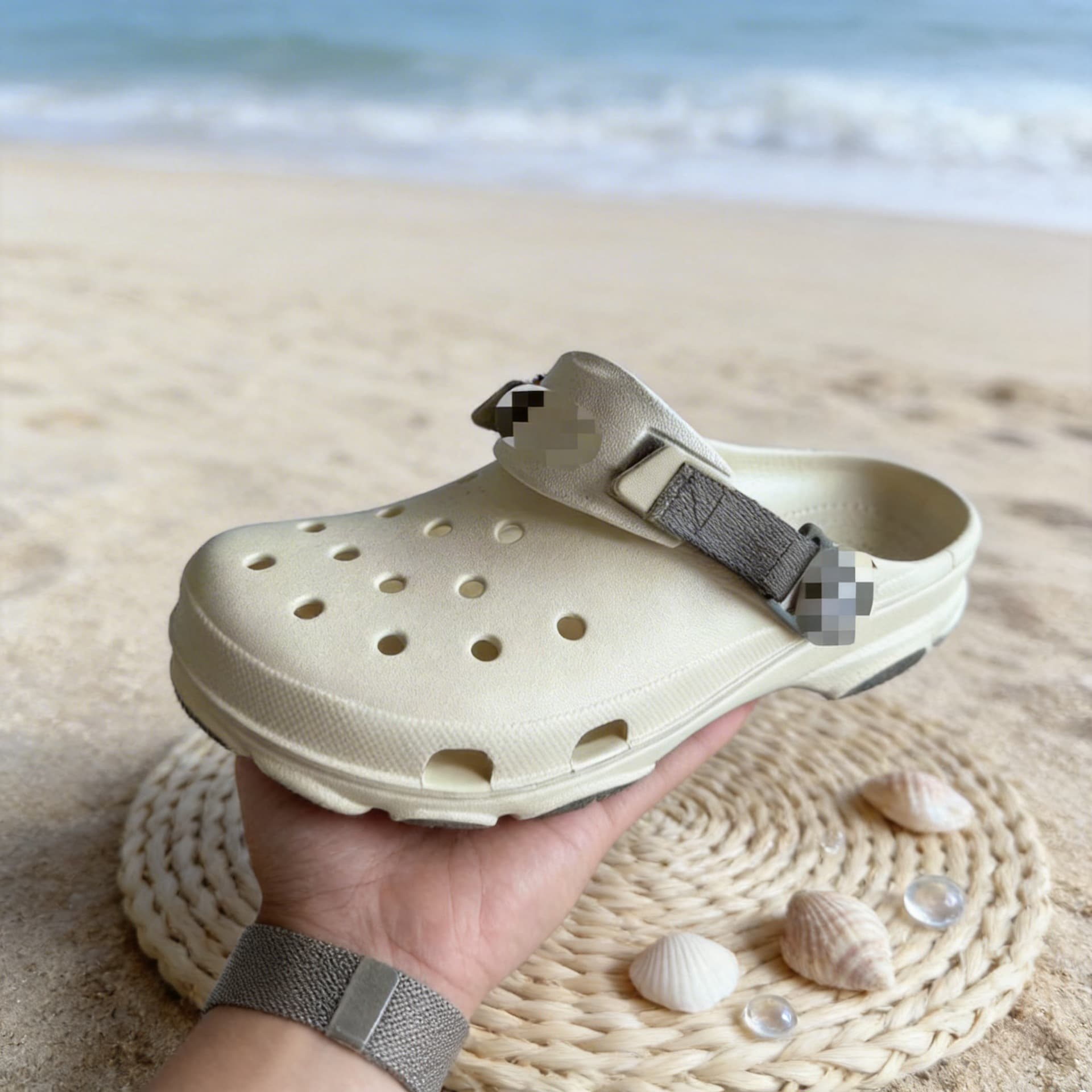 Ballet Classic Star Trim Men's Hole Sandals Women's Beach Sandals Couple Outdoor Sports Women's Sandals Men's