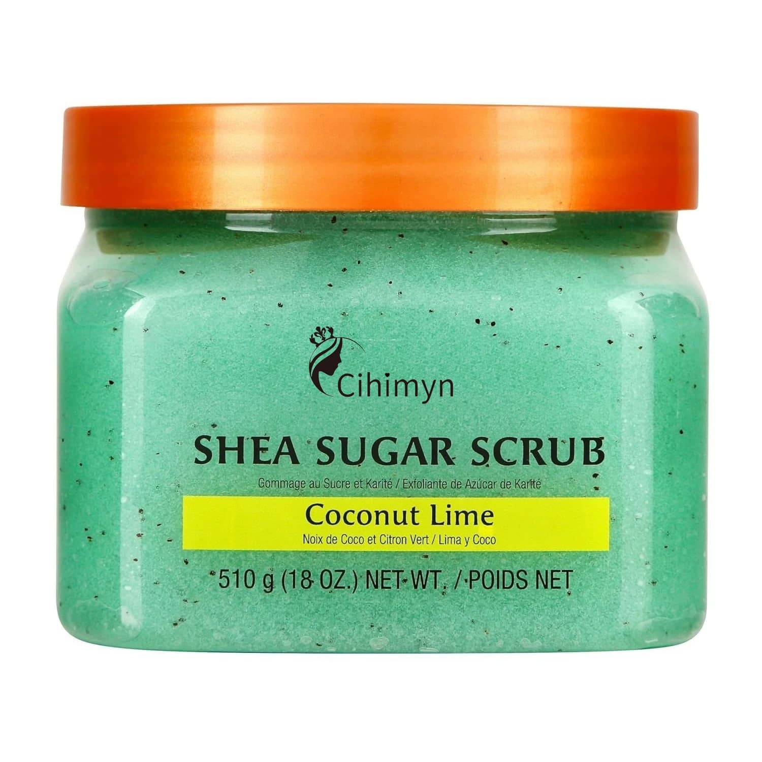 Shea Sugar Salt Scrub - Softens Keratin, Removes Chicken Skin & Dead Skin, Moisturizing, Smoothing, Gentle Bath Salt