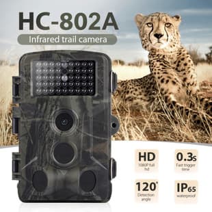 Outdoor HD Infrared 24MP Hunting Camera 2.7K Infrared Waterproof Anti-Fog HC802A Multi-Language