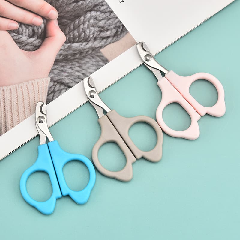 Factory Wholesale Stainless Steel Pet Nail Clipper Creative Cat Ear Small Scissors Dog Cat Nail Clipper Pet Supplies