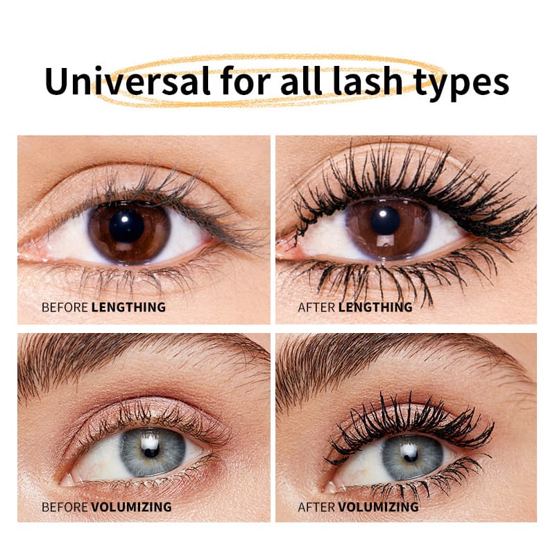 Mascara Cross-border Large Capacity Mascara Eyebrow Tint Cross-border Cosmetics Small Batch Mascara