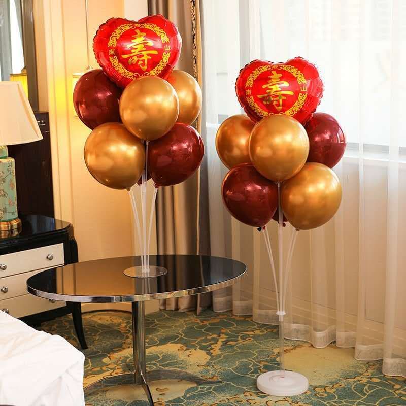 Birthday Balloon Table Floating Decoration Birthday Party Decoration Wedding Room Set New Year Business Super Supplies Column Bracket