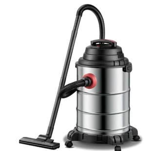 Barrel Vacuum Cleaner Home Large Suction Industrial Caulking High Power Housekeeping Cleaning Vacuum Stainless Steel Dry Wet Blow