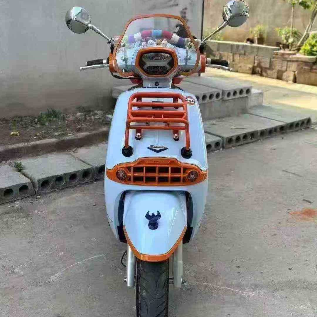 Victoria 50i Gulf Oil Edition, stylish retro scooter, China IV EFI fuel motorcycle
