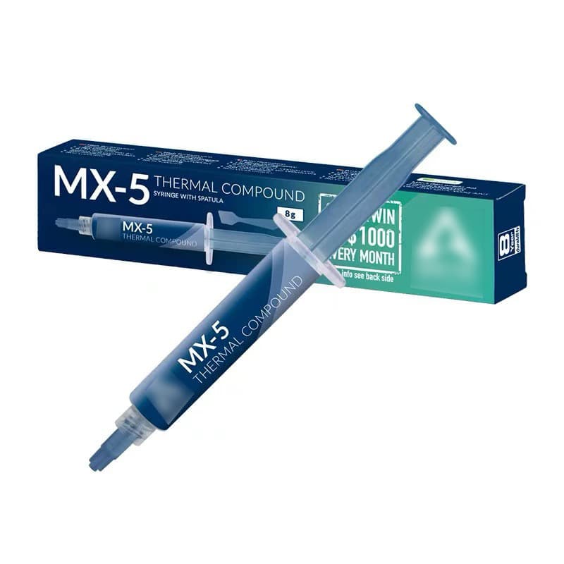 MX5 Thermal Grease Pad Thermal Paste MX4 Thermal Compound for CPU GPU Cooling on Computers and Laptops