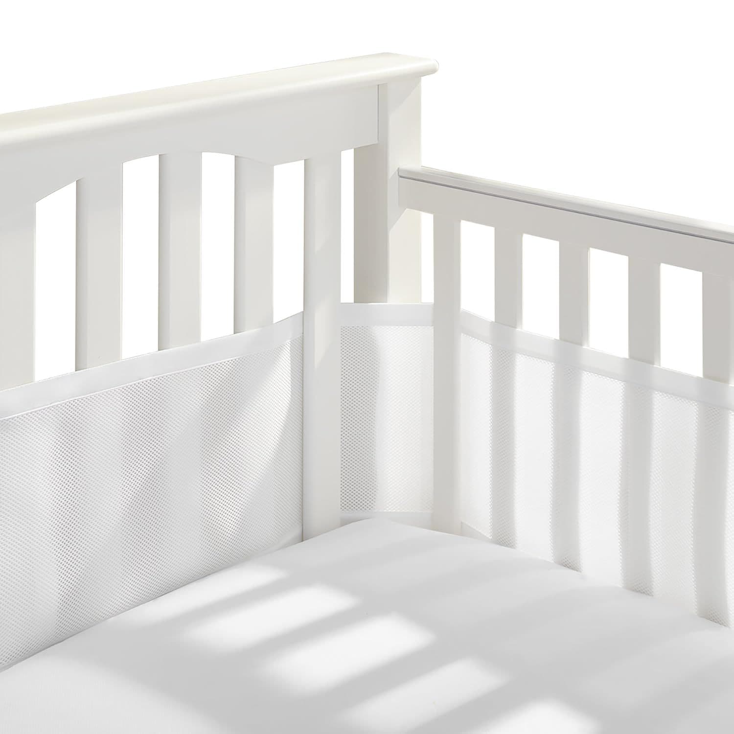 Breathable Mesh Bedding Suitable for Baby Bed Classic Net Cloth Bed Guard Rail Inner Pad Baby Bed Accessories