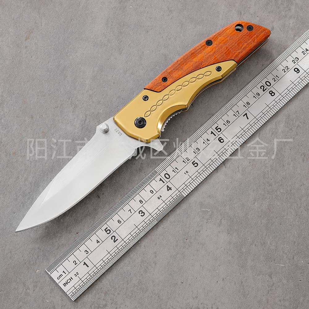 Outdoor Folding Knife DA77 Portable Multifunctional Swiss Army Knife Fruit Knife Camping Self-Defense Knife