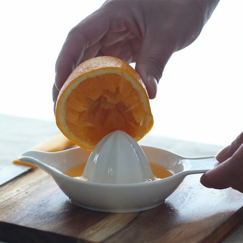 Manual juicer household orange juice cup ceramic juice squeezer lemon squeeze orange juicer
