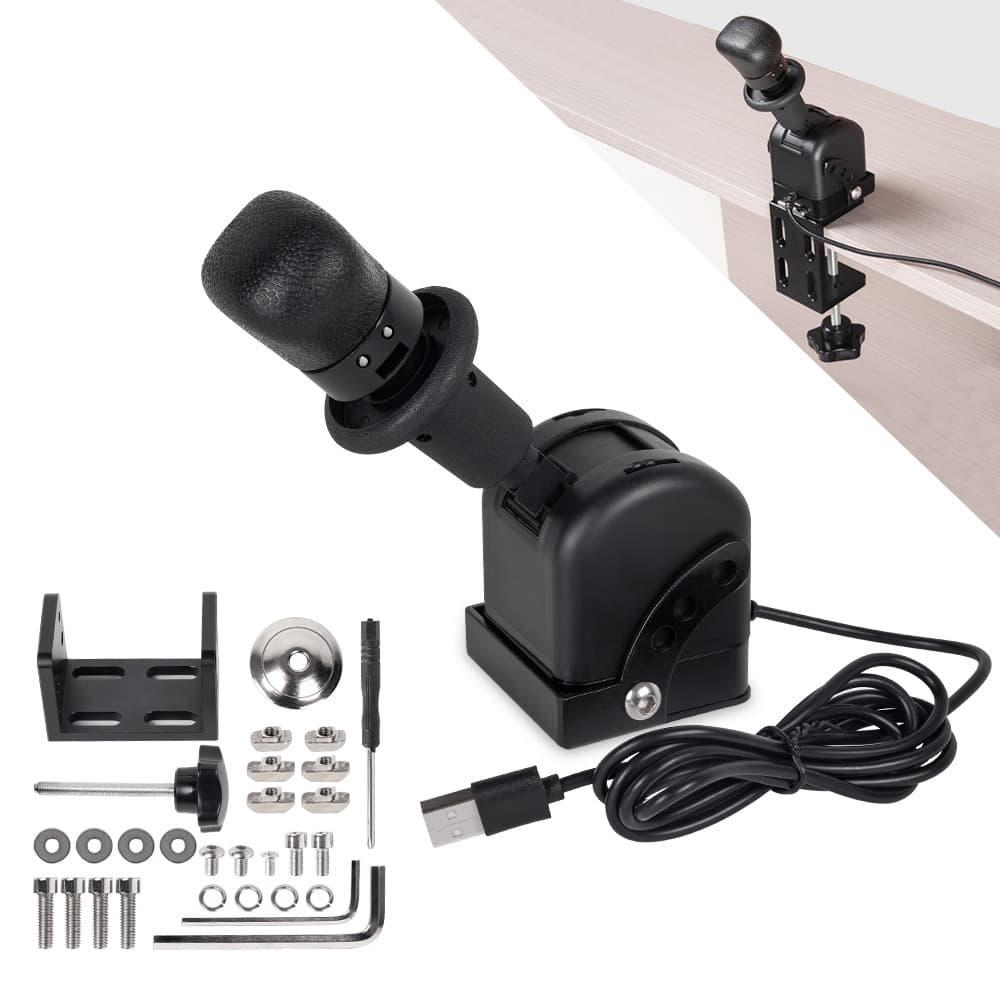 Cross-border USB SIM Handbrake ETS2 Euro/American PC Racing Game Simulator Air Brake for G20 G27 G29