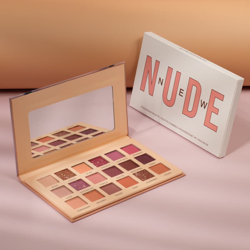 Desert Rose eye shadow palette 18 colors matte pearlescent earth color multi-purpose cross-border foreign trade makeup hot eye shadow