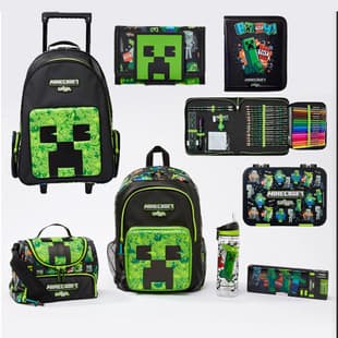Dedicated Zipper, Australia Children's Backpack Smiggle Cartoon Multifunctional Zipper Pressure-Relieving Double Shoulder Bag for Primary School Students