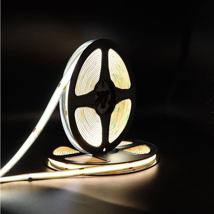 24V light strip self-adhesive high-brightness 8mm waterproof flexible light strip, living room and bedroom decorative ambient light strip, cob flexible light strip
