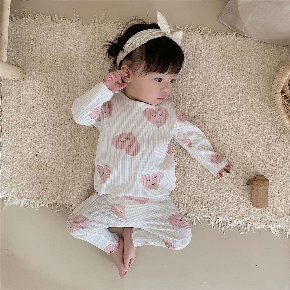 Girls' Pajamas Spring and Autumn New Children's Homewear Summer Set Baby Air Conditioning Wear Ice Silk Thin Two-Piece Set