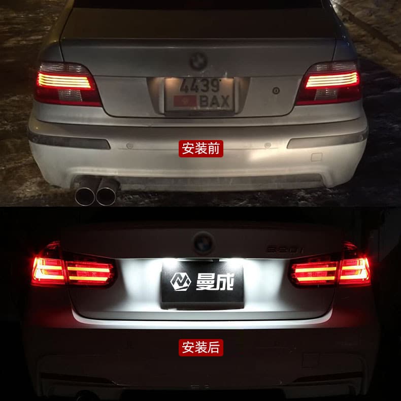 LED License Plate Light for BMW E53/X5 Before Facelift