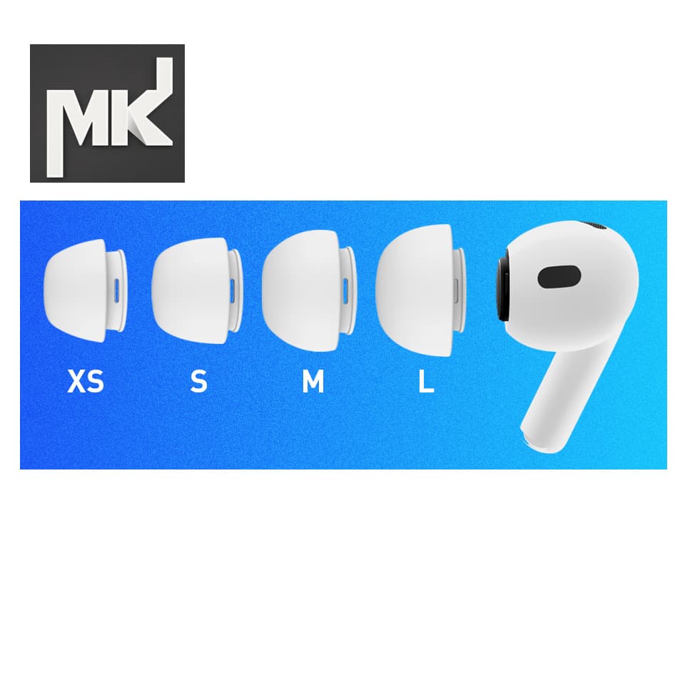 Compatible with AirPods Pro Silicone Ear Tips for Apple Wireless Bluetooth Earbuds, Noise Cancelling Ear Caps