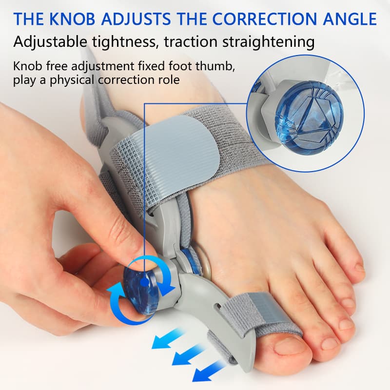 Hallux Valgus Corrector for Bunions, Overlapping Toes, Day and Night Toe Joint Corrector