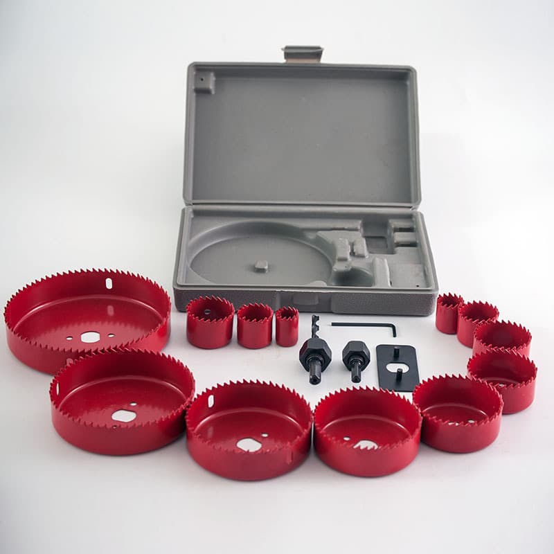 Woodworking-Specific 16-Piece Hole Cutter Set, Painted Thin Wood Board, PVC Board, Recessed Lights, Cross-Border Drill Bit Group