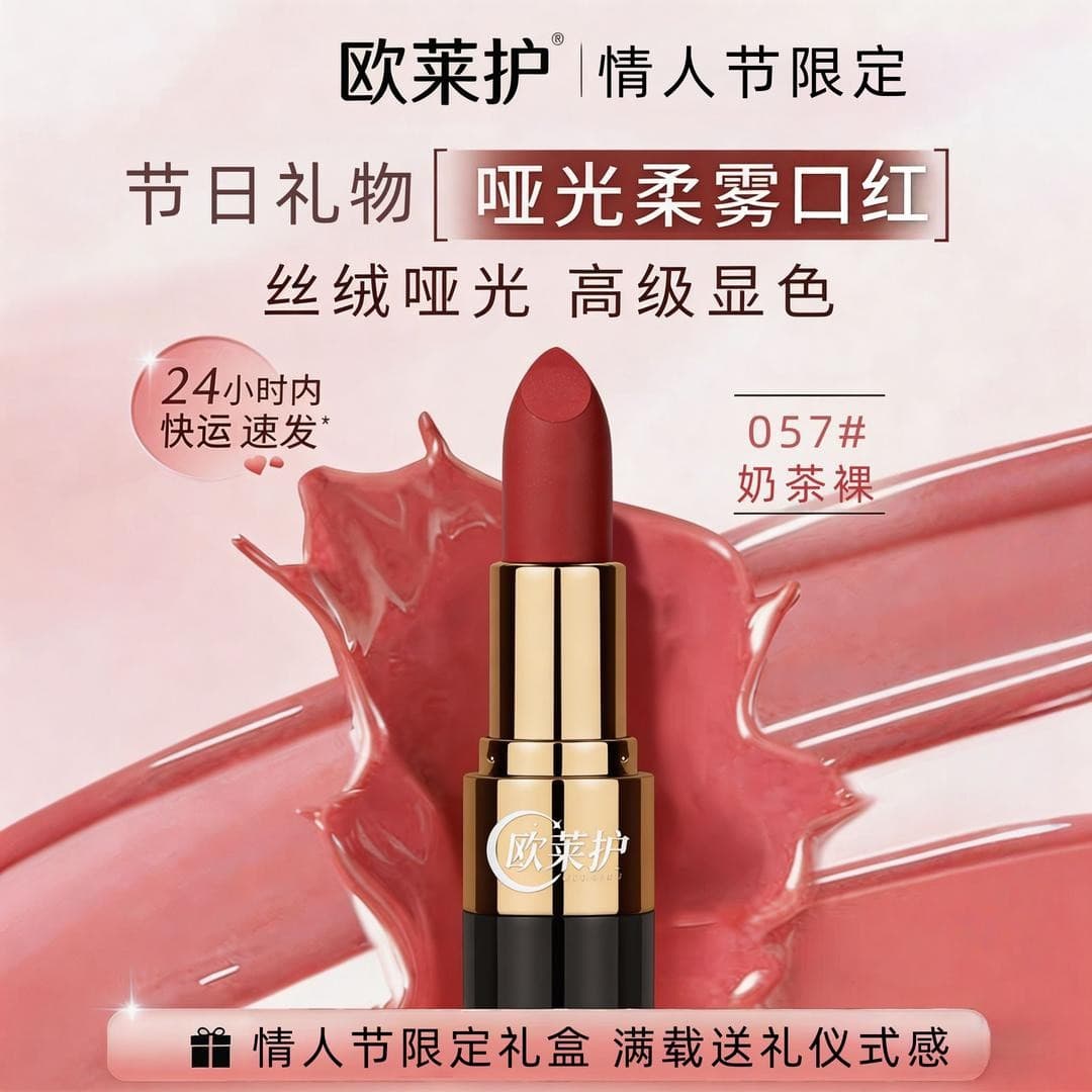Olay Moisturizing and Charming Lipstick Matte Moisturizing Non-Stick Lipstick Gift Box Set Cross-Border Big-Name Cosmetics