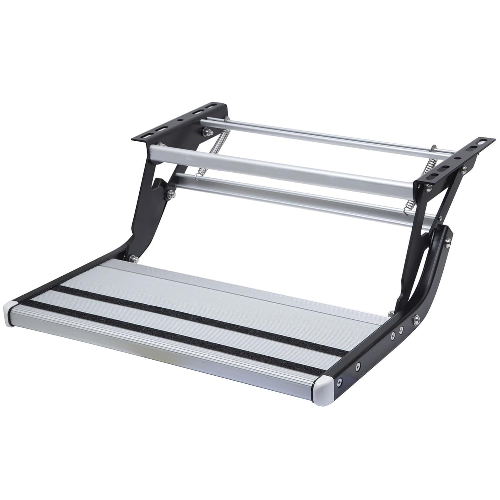 RV Ladder Camping Ladder Folding Manual Single Drop Ladder Foldable Aluminum Solid RV Door Entrance