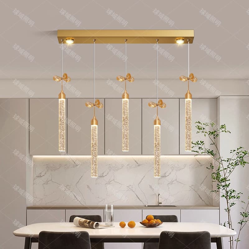 Mid-Century Modern Restaurant Pendant Light 2025 New Style, Minimalist Light Luxury Bar Dining Table Lamp, Designer Ceiling Light for Dining Room