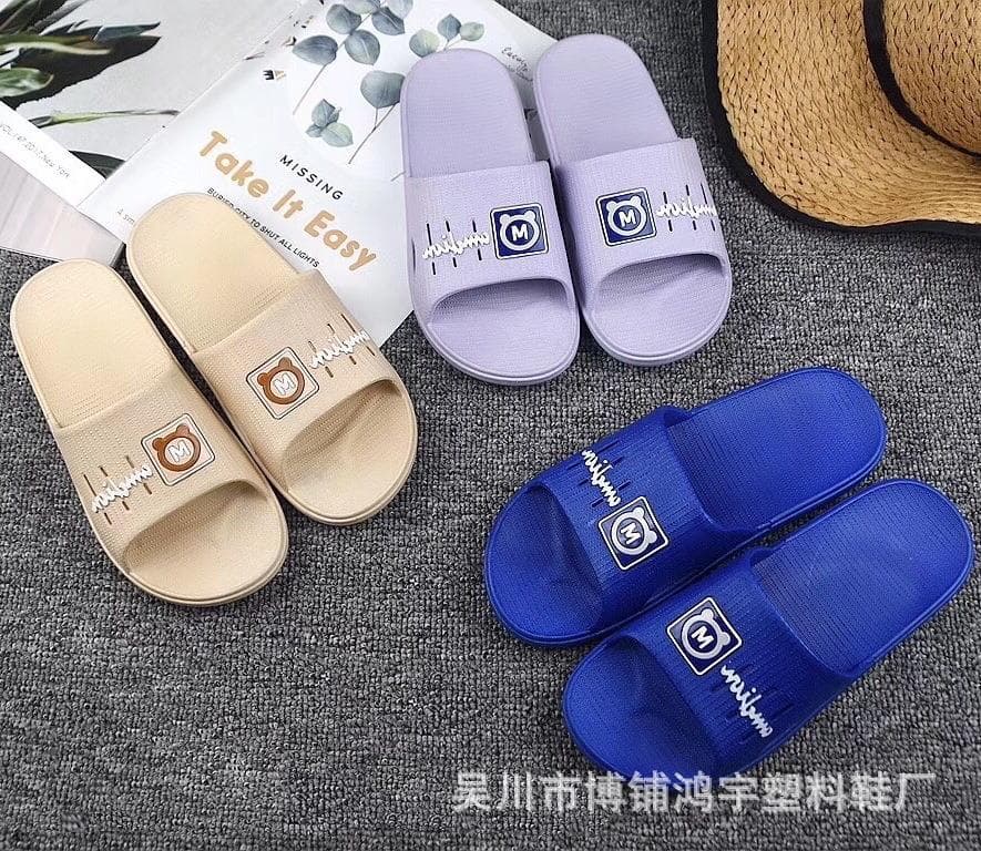 2020 Summer New Men's Slippers High Quality PVC Father-Child Matching Sandals Anti-Skid Wear-Resistant Breathable Slippers