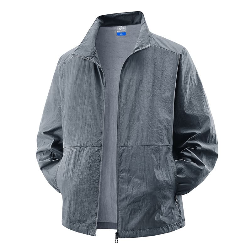 2025 New Men's Sun Protection Shirt Summer Outdoor Sports Quick-Dry Shirt Lightweight Casual Loose Large Size Skinwear Men