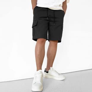 European Size Cross-Border European and American Men's Summer Five-Point Sports Casual Large-Size Cargo Shorts for Men