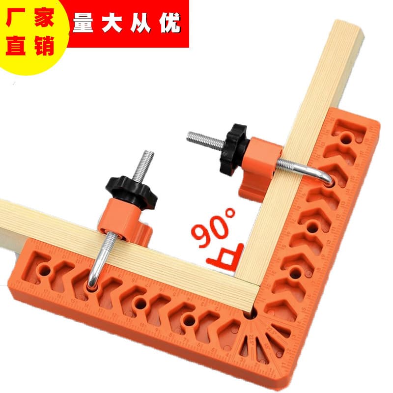 90-Degree Right Angle Ruler Positioning Ruler Woodworking Stone Right Angle Ruler Auxiliary Locator L-Shaped Plastic Right Angle Ruler Thickened